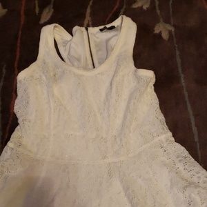 Express off white short dress